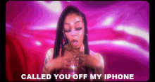 Called You Off My Iphone Rico Nasty GIF - Called You Off My Iphone Rico Nasty Iphone GIFs