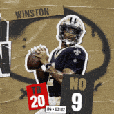 New Orleans Saints (9) Vs. Tampa Bay Buccaneers (20) Fourth Quarter GIF - Nfl National Football League Football League GIFs