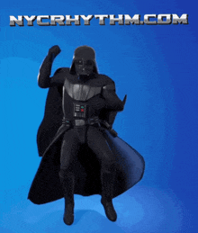 a picture of darth vader with nycrhythm.com written above him