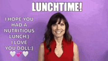 Your Happy Workplace Wendy Conrad GIF - Your Happy Workplace Wendy Conrad Lunch GIFs