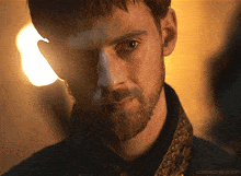 a close up of a man 's face with the words lord-aldhelm gifs on the bottom