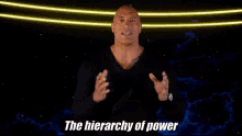 the hierarchy of power in the dc universe is about to change black adam dwayne johnson