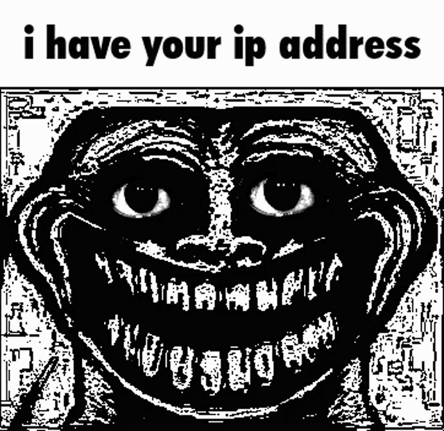 Trollface Evil GIF - Trollface Evil I Got Your Ip - Discover & Share GIFs