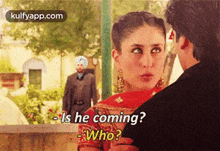 Is He Coming?Who?.Gif GIF - Is He Coming?Who? Kareena Kapoor Person GIFs