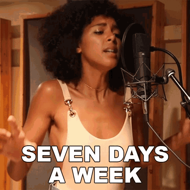 Seven Days A Week Arlissa GIF - Seven Days A Week Arlissa Every Time I Breathe Song GIFs