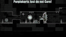 Purplekorts He Does Not Care GIF - Purplekorts He Does Not Care Geometry Dash GIFs