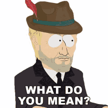 what do you mean lennart bedrager south park i dont understand explain