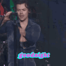 Goodnight Harry GIF - Goodnight Harry Styles GIFs
