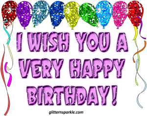 Happy Birthday Wishing You A Happy Birthday Sticker - Happy Birthday Wishing You A Happy Birthday Balloons Stickers