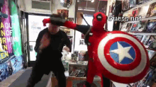 Guess Not GIF - Dead Pool Costume Cosplay GIFs