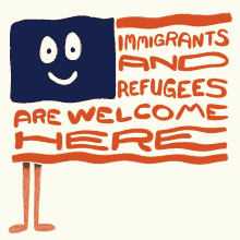 flag refugees