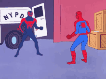 Spider Man Pointing GIF