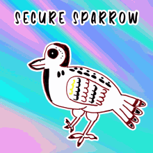 Secure Sparrow Veefriends GIF