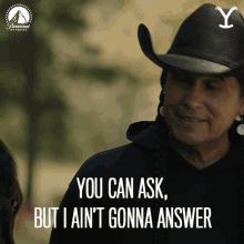 You Can Ask But I Aint Gonna Answer Mo Brings Plenty GIF - You Can Ask But I Aint Gonna Answer Mo Brings Plenty Yellowstone GIFs
