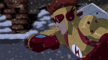 The Flash Running GIF - The Flash Running Young Justice GIFs