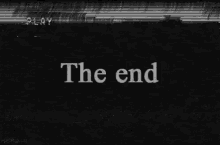 The End GIF - The End Static GIFs