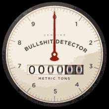 bull shit detector metric