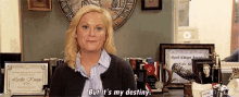 Parks And Recreation Leslie Knope GIF - Parks And Recreation Leslie Knope Destiny GIFs