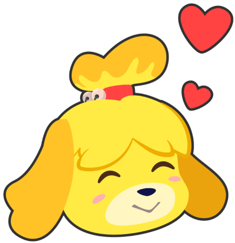 Isabelle Acnh Sticker - Isabelle Acnh Animal Crossing New Horizons Stickers