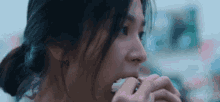 Songhyekyo Eating GIF - Songhyekyo Eating Convenience Store GIFs