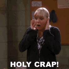 Holy Crap Christy GIF - Holy Crap Christy Anna Faris GIFs
