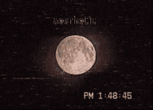 Aesthetic Full Moon GIF - Aesthetic Full Moon Night GIFs