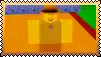 a pixel art of a man wearing a hat and a necklace .