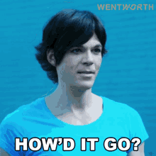 Howd It Go Maxine Conway GIF - Howd It Go Maxine Conway Wentworth GIFs