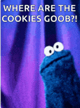 Cookie Monster Awkward GIF
