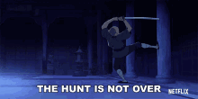 The Hunt Is Not Over Renshu GIF - The Hunt Is Not Over Renshu Love Death And Robots GIFs