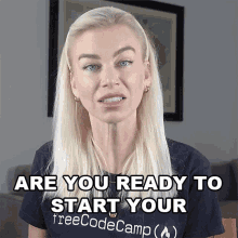 Are You Ready To Start Your Entrepreneur Journey Ania Kubów GIF - Are You Ready To Start Your Entrepreneur Journey Ania Kubów Freecodecamp GIFs