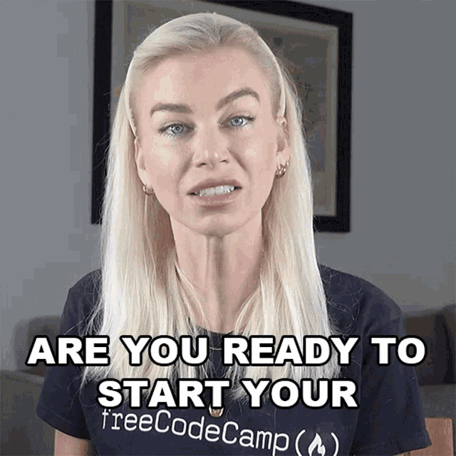 Are You Ready To Start Your Entrepreneur Journey Ania Kubów GIF - Are You Ready To Start Your Entrepreneur Journey Ania Kubów Freecodecamp GIFs