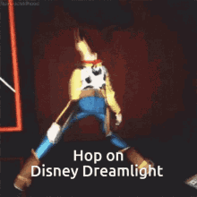 Disney Dreamlight Disney Dreamlight Valley GIF - Disney Dreamlight Disney Dreamlight Valley Hop On Fortnite GIFs