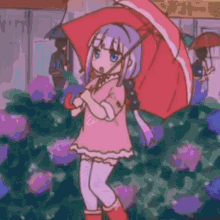 gif anime rain pfp on Make a GIF