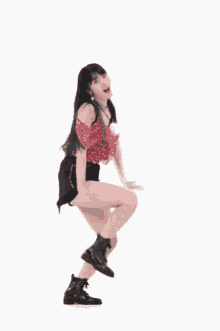 Kpop Tiki Taka Choreography GIF