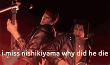 Nishikiyama Why Did He Die GIF - Nishikiyama Why Did He Die I Miss Him GIFs