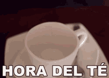 Hora Del Te Tea Time GIF - Hora Del Te Tea Time Drink GIFs
