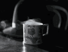 coffee continuous forever black steamy