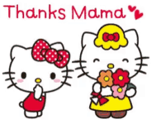 Hello Kitty Thanks Mama GIF - Hello Kitty Thanks Mama Thank You GIFs