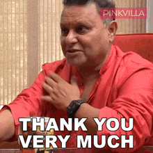 Thank You Very Much Anil Sharma GIF - Thank You Very Much Anil Sharma Pinkvilla GIFs
