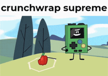 Object Battle City Crunchwrap Supreme GIF - Object Battle City Crunchwrap Supreme Bell Pepper GIFs