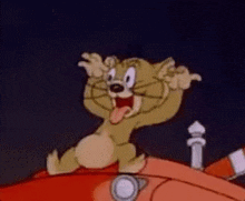 Tom And Jerry Jerry Laugh GIF - Tom And Jerry Jerry Laugh Jerry Tom Train GIFs