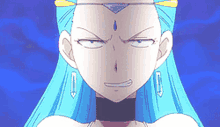 Aquarius Fairy Tail GIF - Aquarius Fairy Tail Annoyed GIFs