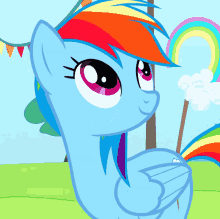 Pony Rainbow Dash GIF - Pony Rainbow Dash Mlp GIFs
