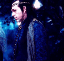 I'M Watching You GIF - Hobbit Elrond Didyousee GIFs