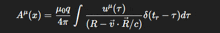 a black background with a mathematical equation in white letters