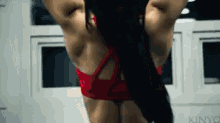 Those Back Muscles GIF - Woman Girl Weightlifting GIFs