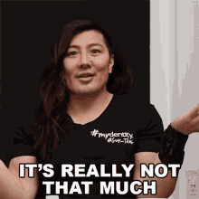 Its Really Not That Much Guy Tang GIF - Its Really Not That Much Guy Tang Its Not A Lot GIFs