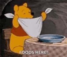 Pooh Hungry GIF