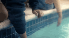 Touching The Water Presence GIF - Touching The Water Presence Threads Song GIFs